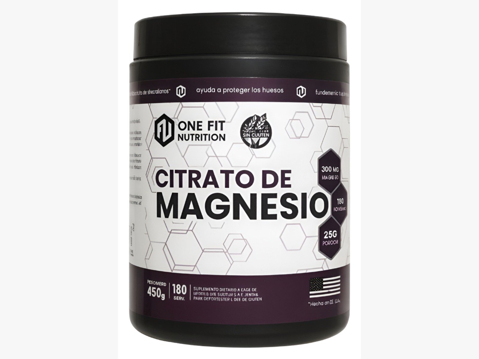 Citrato de Magnesio 450g ONE FIT